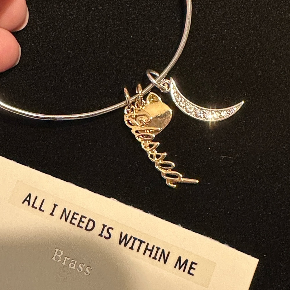 Silver and Gold Charm Bracelet